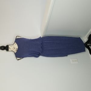 Splendid soft blue dress size extra large